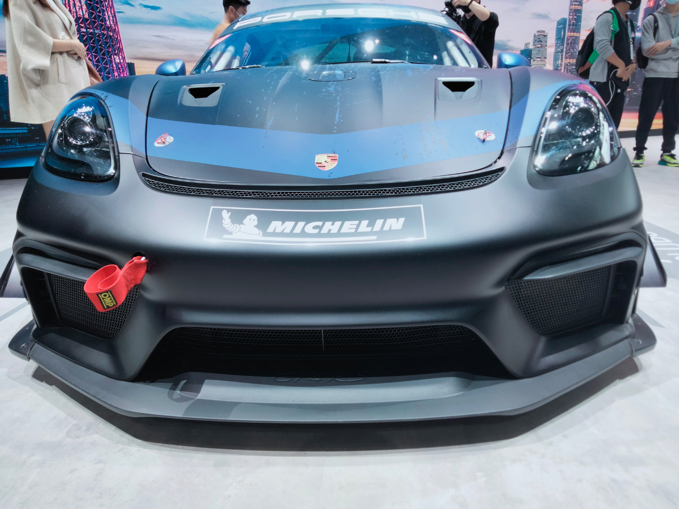 广州车展直击保时捷718caymangt4rsclubsport首发