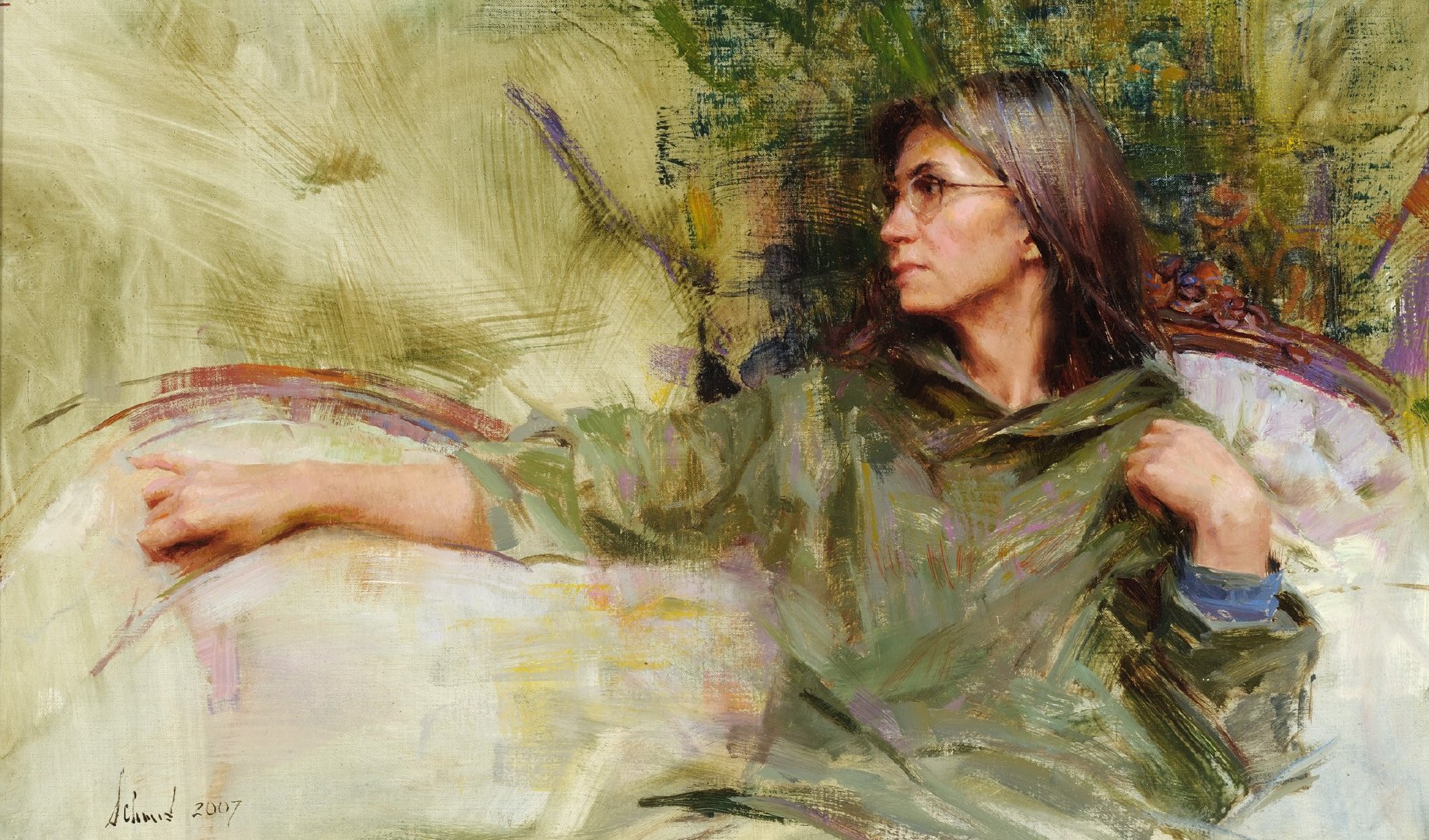 当代杰出画家理查德·斯契米德作品欣赏~__财经头条