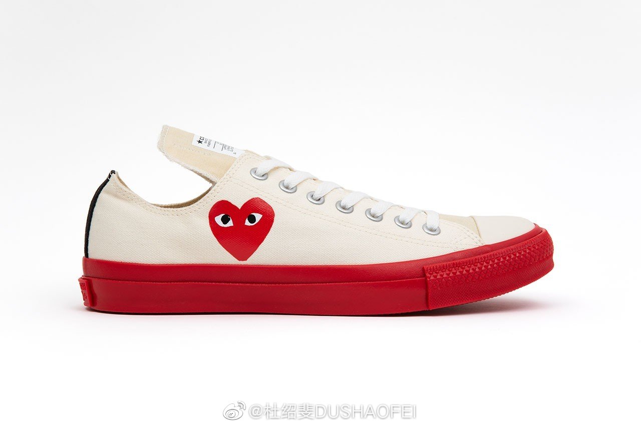 COMME des GARÇONS PLAY x Converse Chuck 70 全新联名配色发布