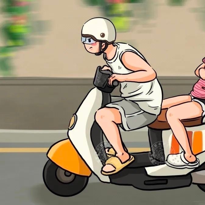 满满夏天气息的情侣头像