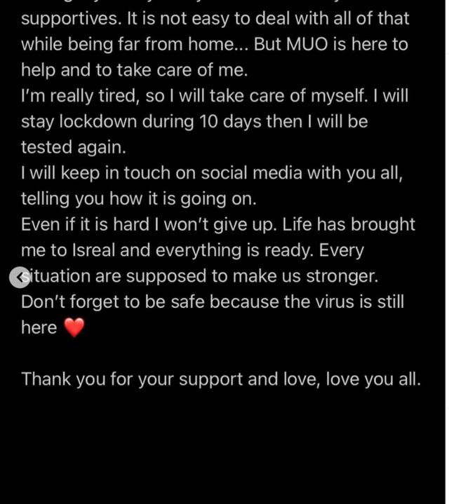 环球小姐参赛者新冠检测阳性 来自金华的环球小姐中国赛区冠军杨诗尹已到达以色列休闲区蓝鸢梦想 - Www.slyday.coM