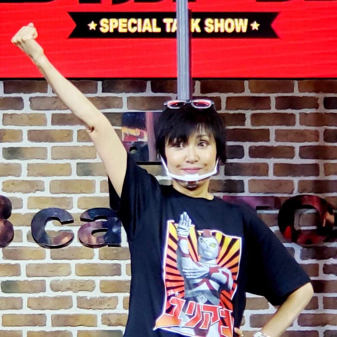 荻原佐代子出席 特摄的dna 展特别talkshow