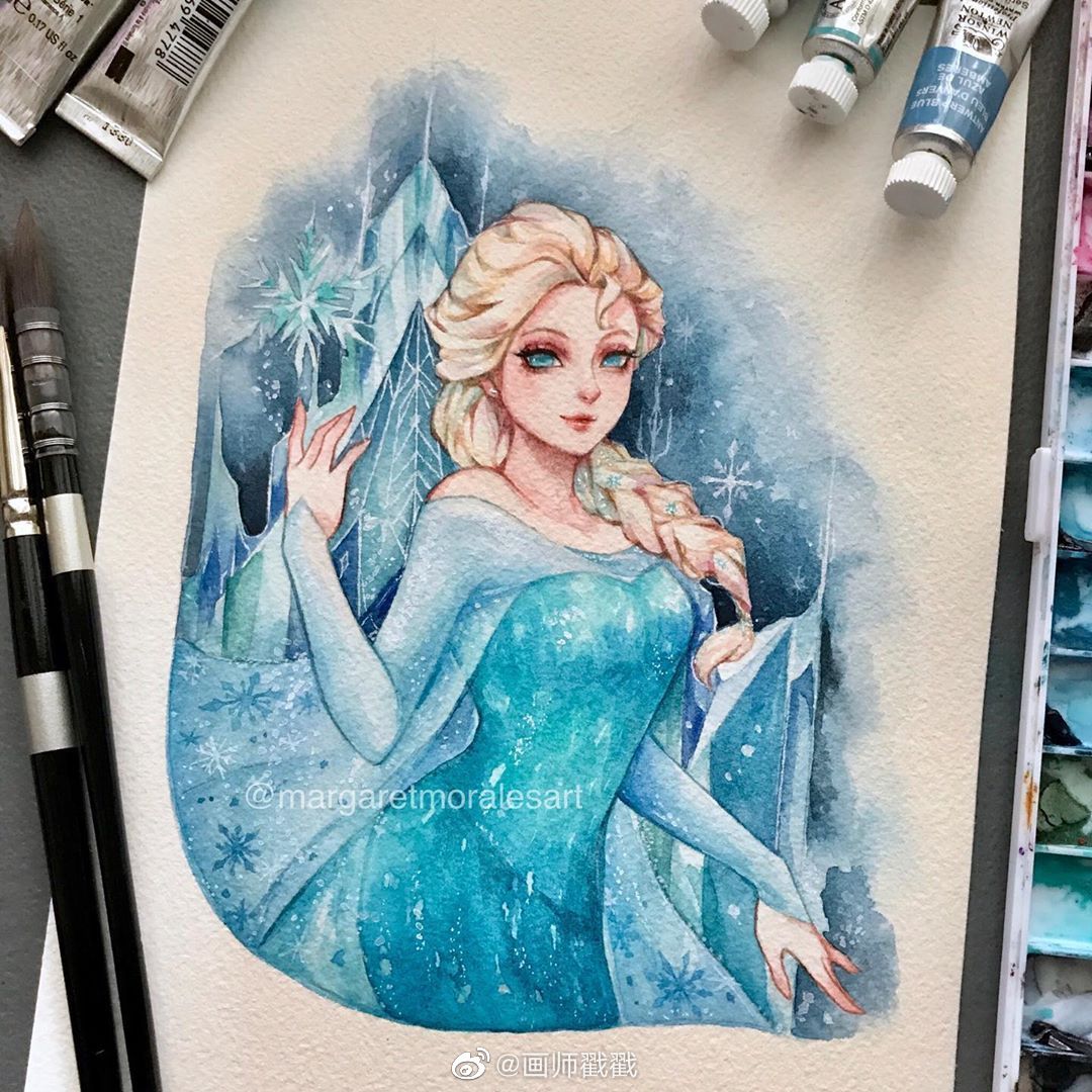 迪士尼美女大合集 :margaretmoralesart