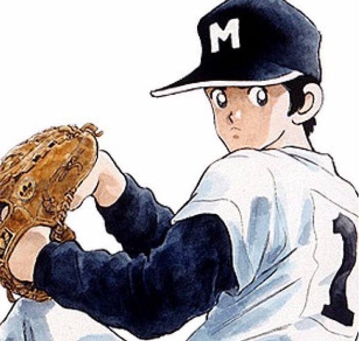 这不就是小时候看的日漫《棒球英豪》中的男主上杉达也吗