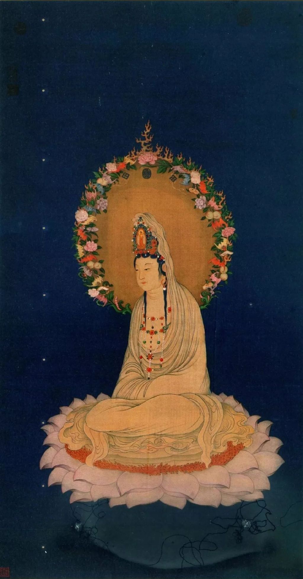 清宫廷画家丁观鹏释道人物画欣赏,见者增福!__财经头条