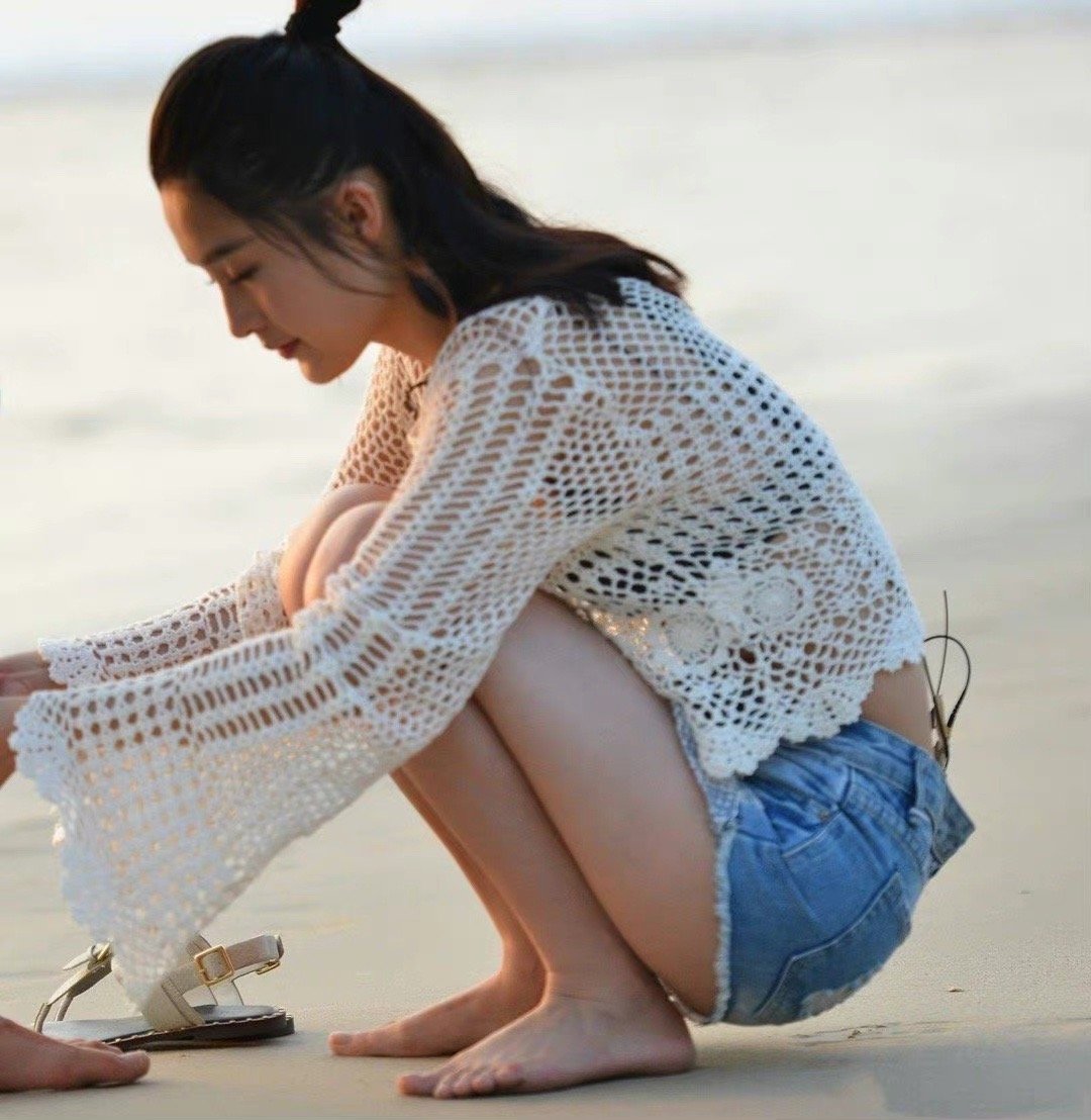 李沁|海边最美风景线