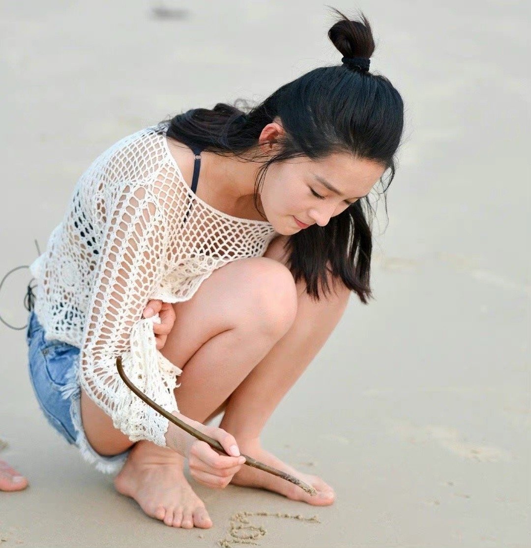 李沁|海边最美风景线