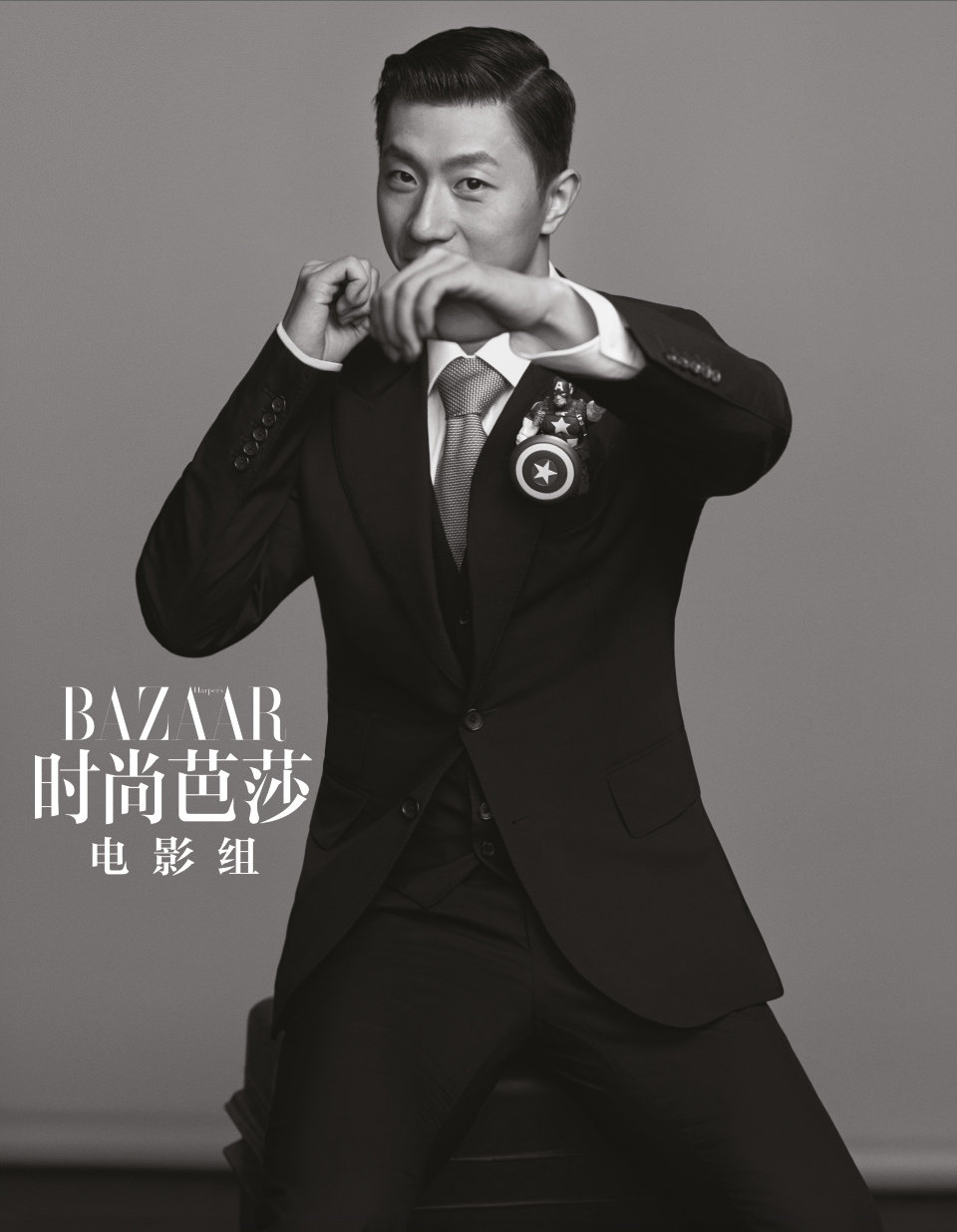回顾一组马龙为@时尚芭莎 拍摄的帅气写真