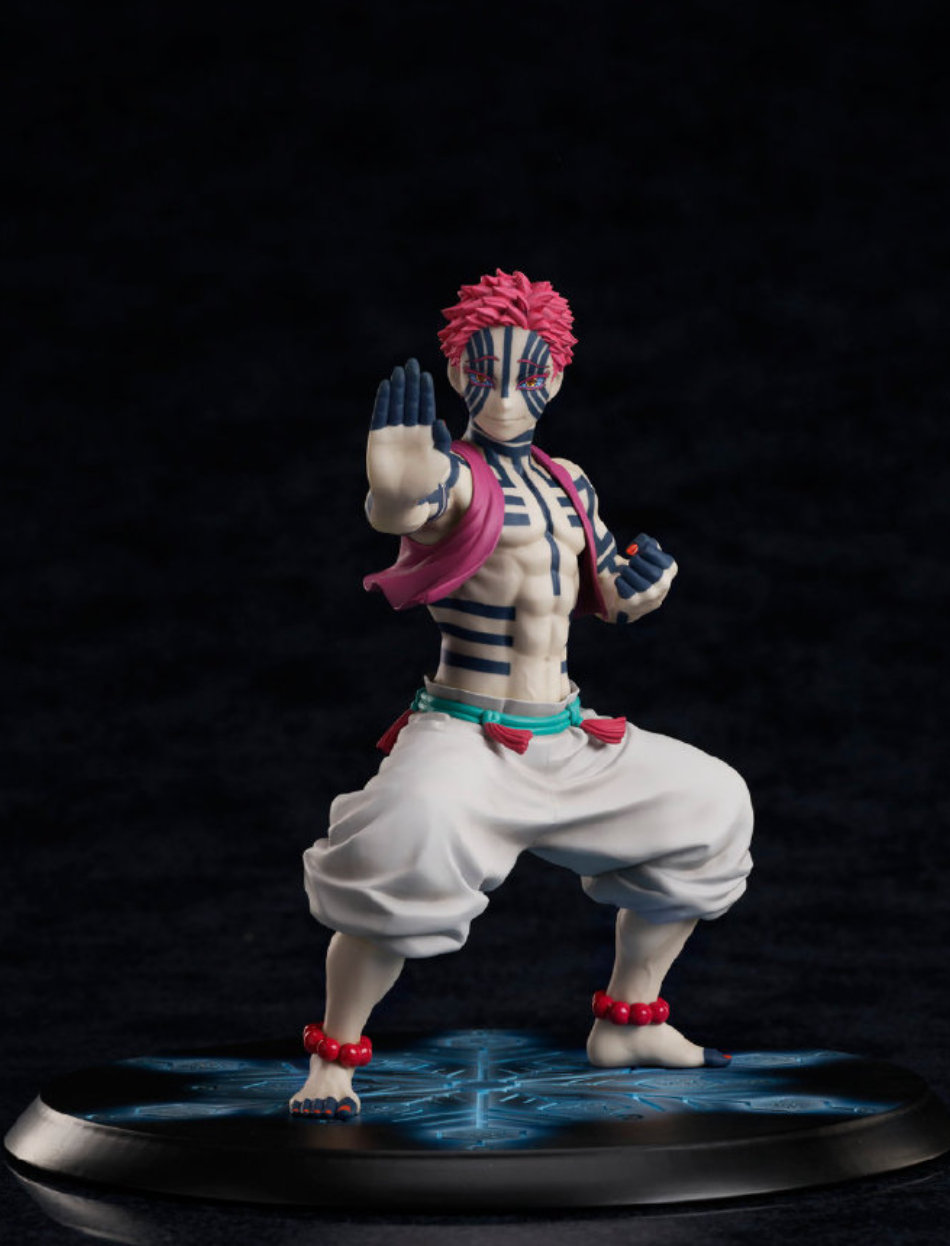 goodsmile鬼灭之刃术式展开猗窝座手办