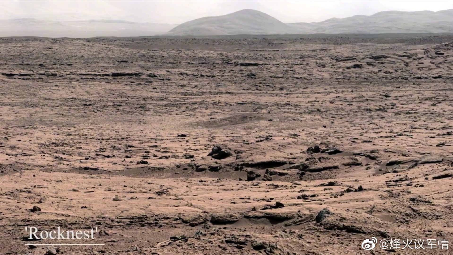 美国"好奇"号"火星探测车拍摄的火星地表图片_高清图集_新浪网