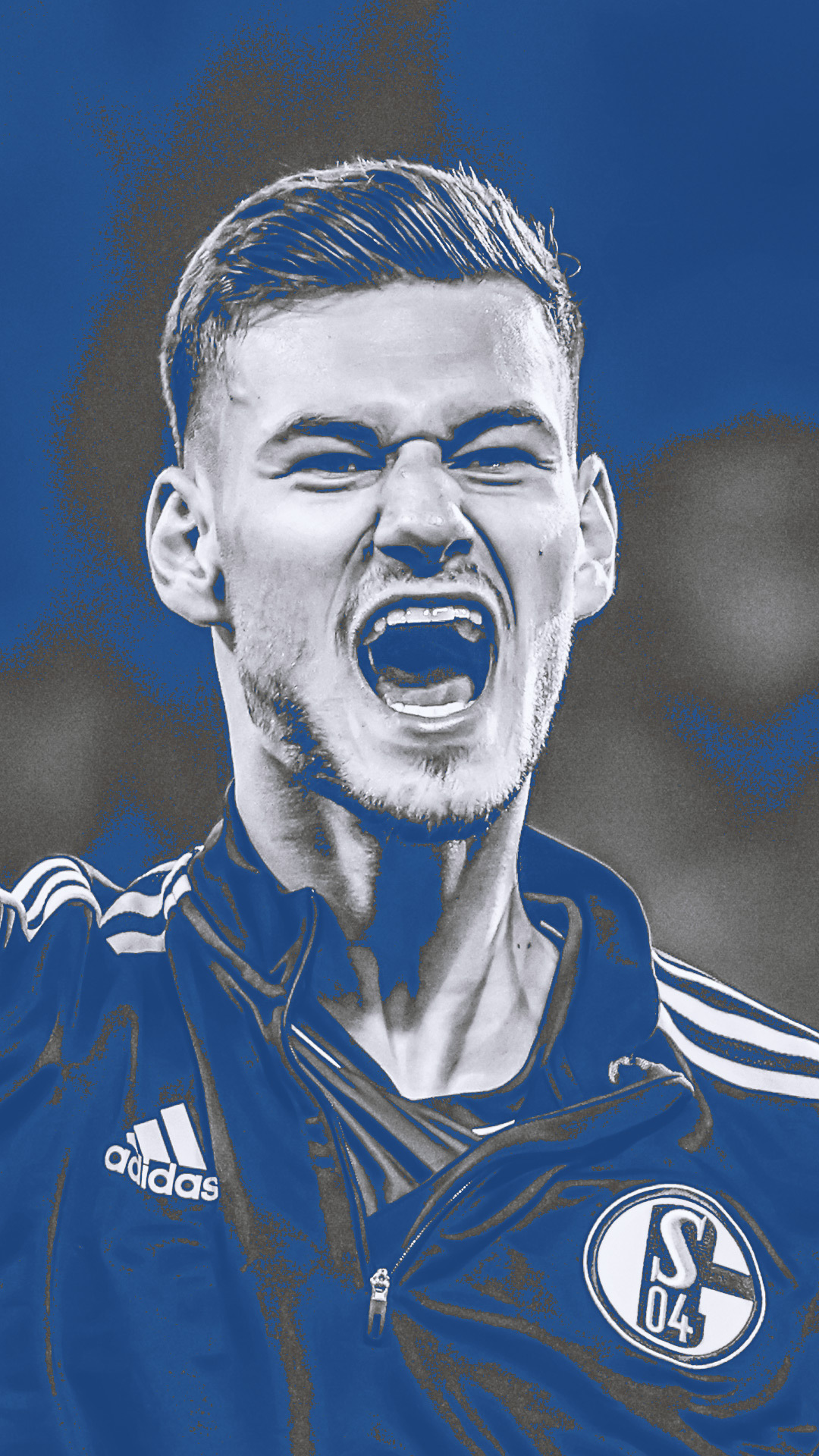 沙尔克04壁纸铺上新!喜欢就拿去做壁纸吧!_高清图集_新浪网