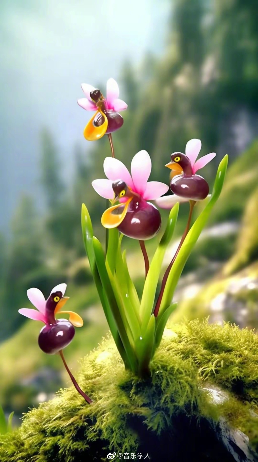 飞鸭兰澳大利亚特产地生兰