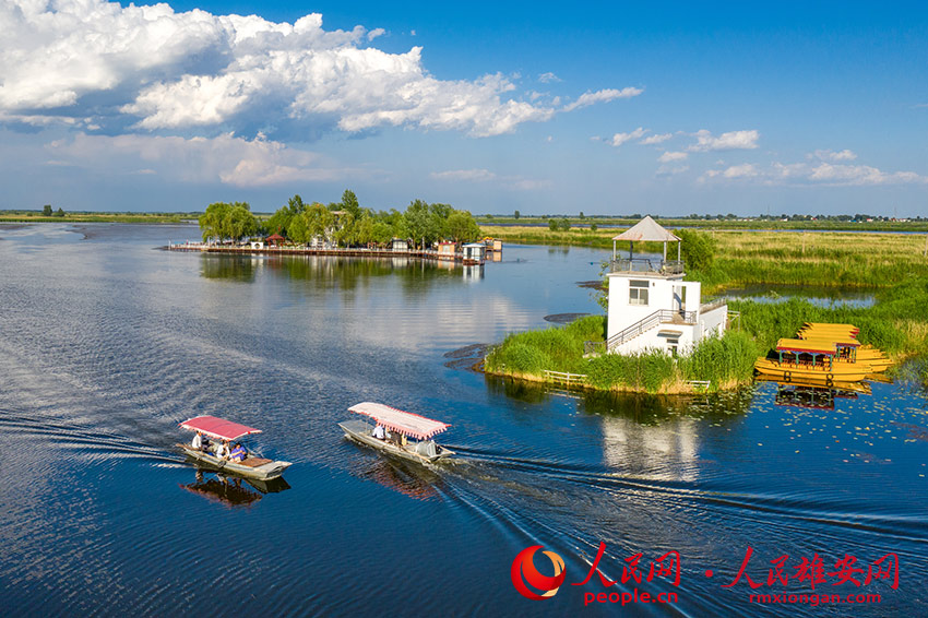 组图:雄安白洋淀景区焕然一新带你先睹为快