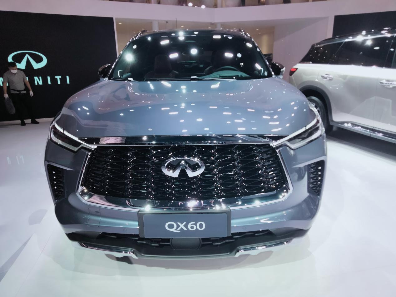 广州车展直击首次国产全新英菲尼迪qx60正式登场