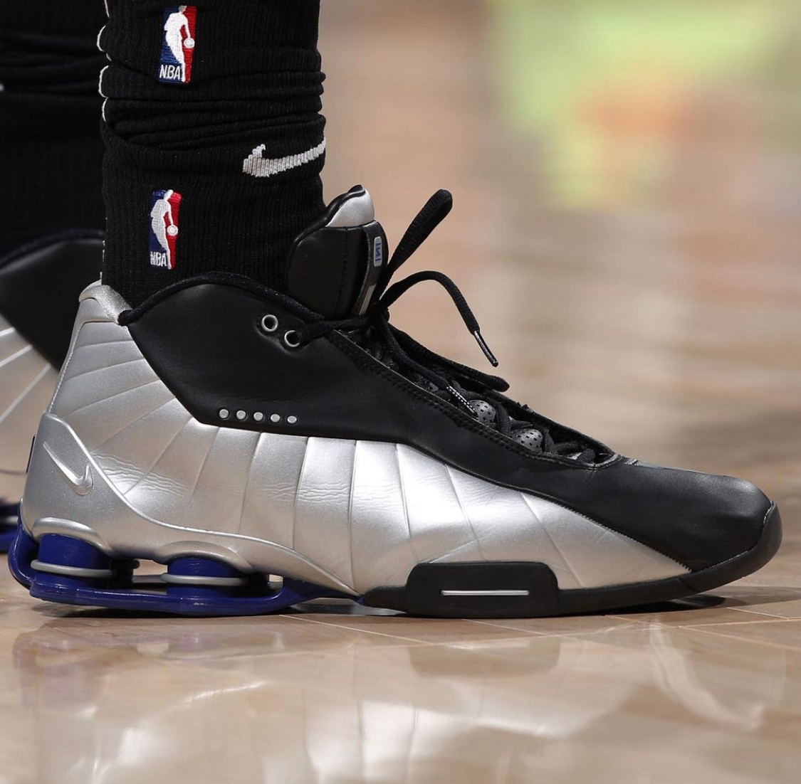 今日nba球员球鞋上脚精选 沃尔 nike zoom kobe 6 protro青蜂侠