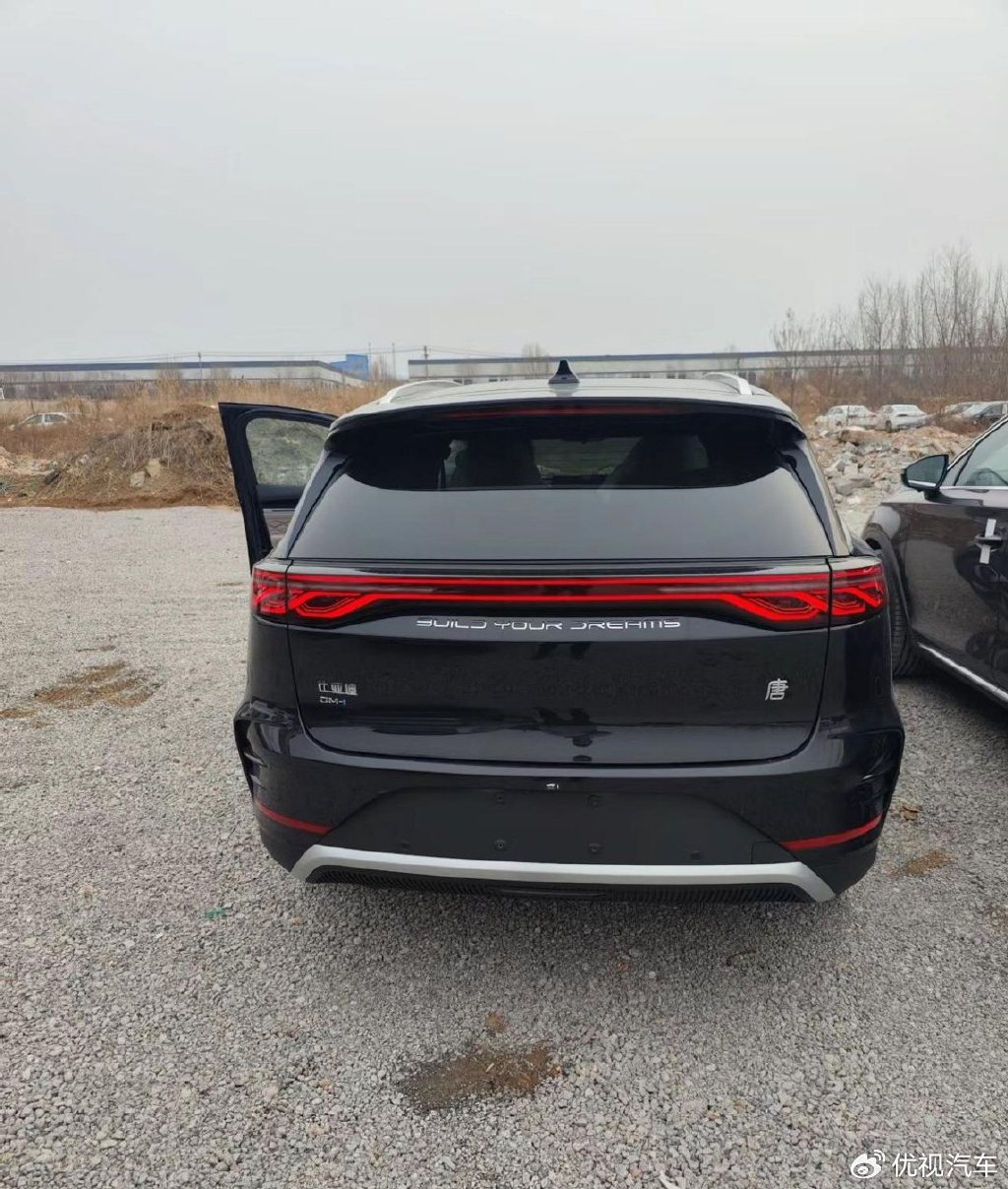 现款2098万元起售新款比亚迪唐dmi实车曝光外观有所调整