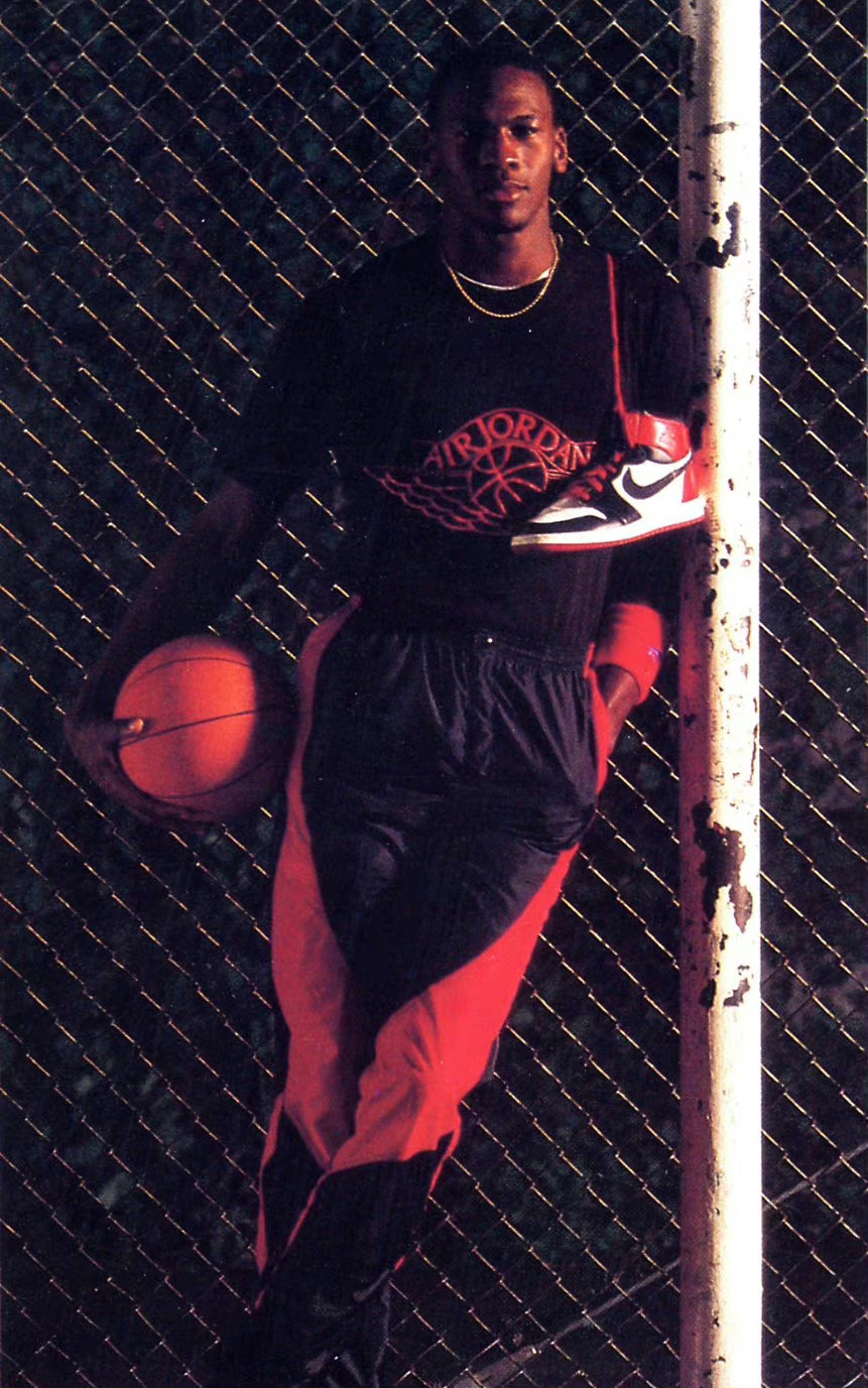 1985年乔丹为air jordan 1 拍摄的写真.太经典了!__财经头条