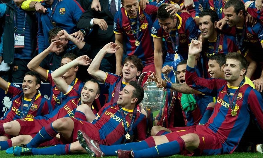 当第三代红魔军团遇上梦三巴萨,强如弗爵爷也无能为力_高清图集_新浪