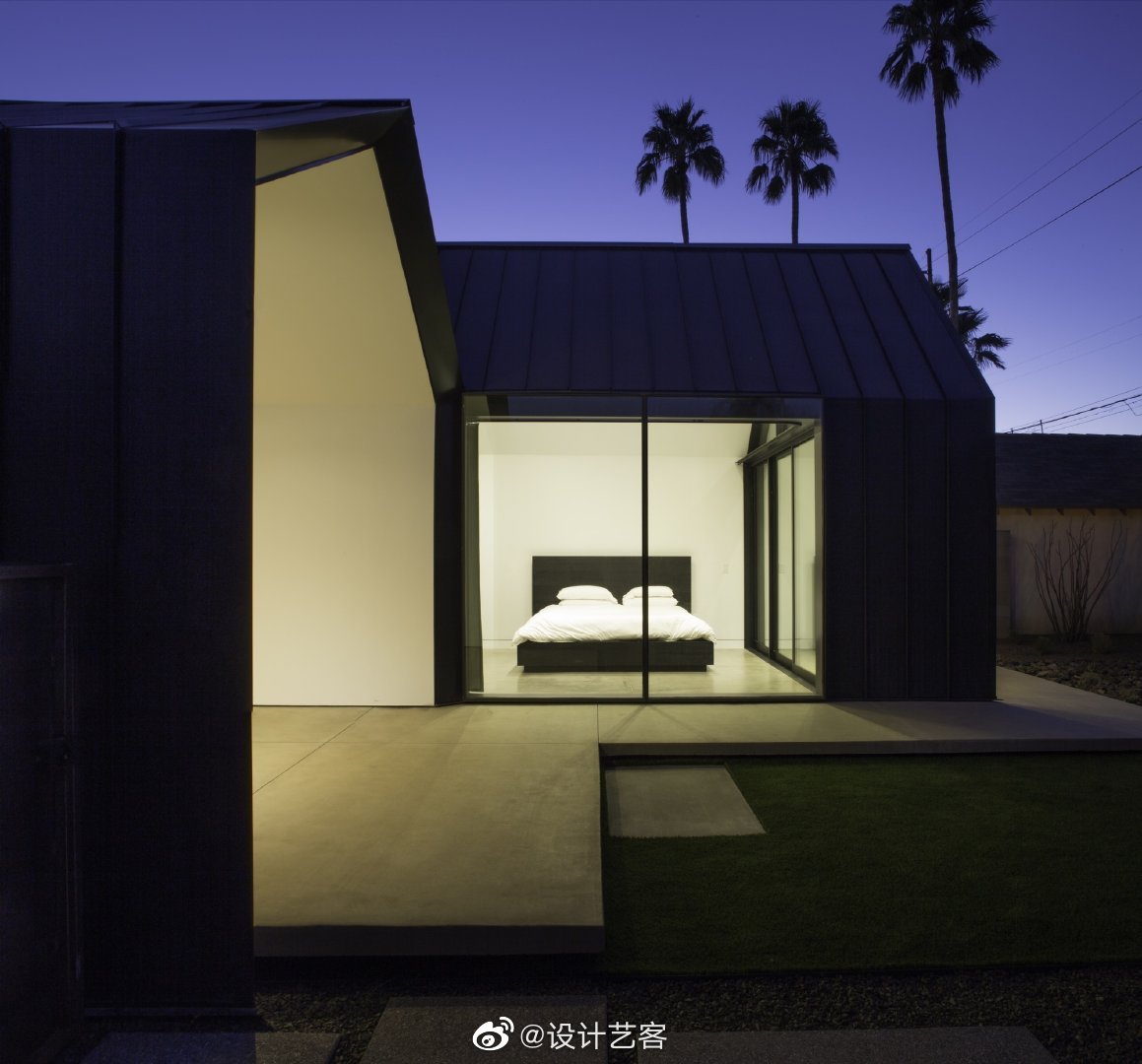 现代坡屋顶住宅简而有品