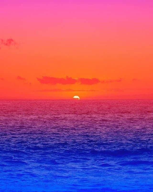 彩色大海,摄影师 nathan head