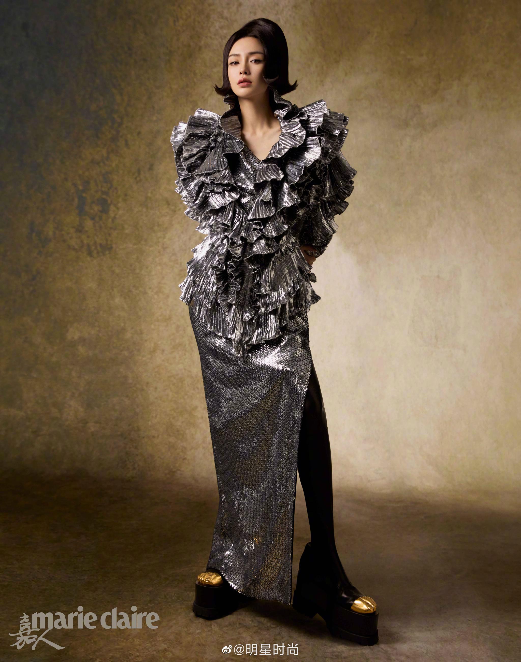 angelababy登上嘉人五月刊封面