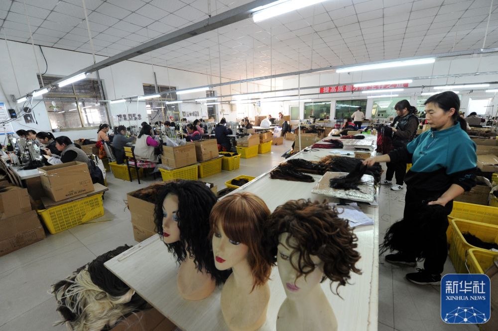 山东阳信:假发产业助增收|阳信县|山东|制品_新浪新闻