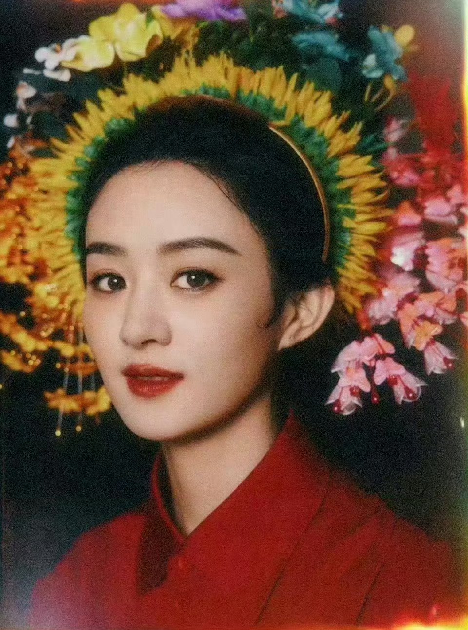 泉州文旅发文为赵丽颖庆生,簪花造型引关注