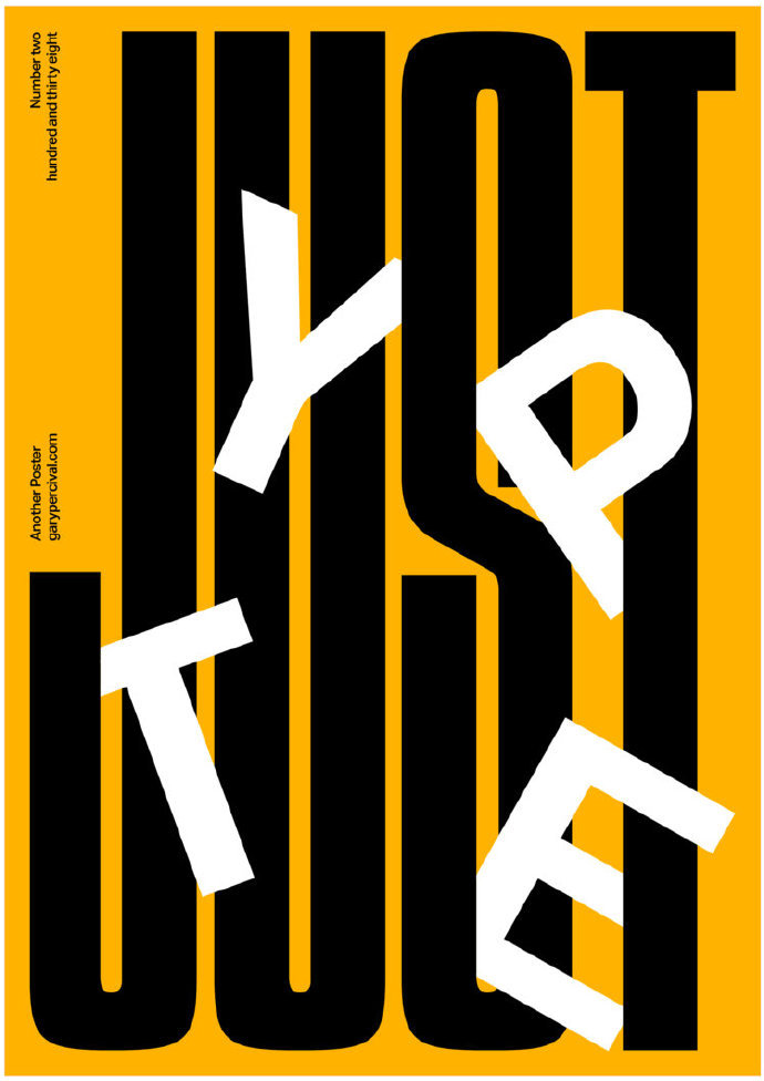 空间感文字海报创意 by gary percival