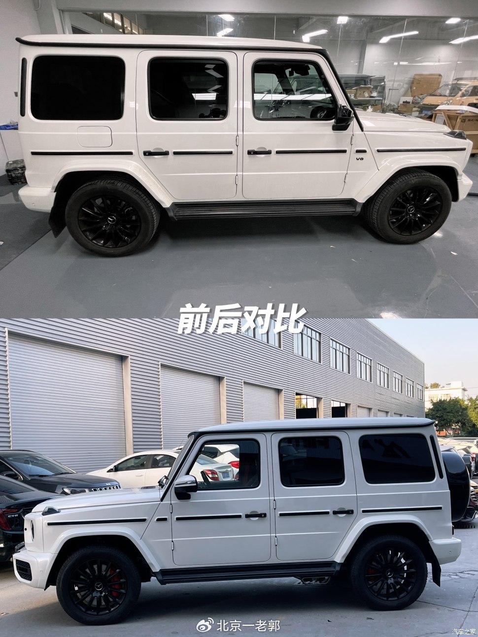 大g上门改装成都站g500升级暗夜g63经典案例