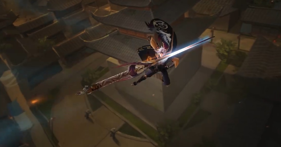 云鹰盘旋于剑上的特效不仅呼应云鹰飞将的名字,更给曜加