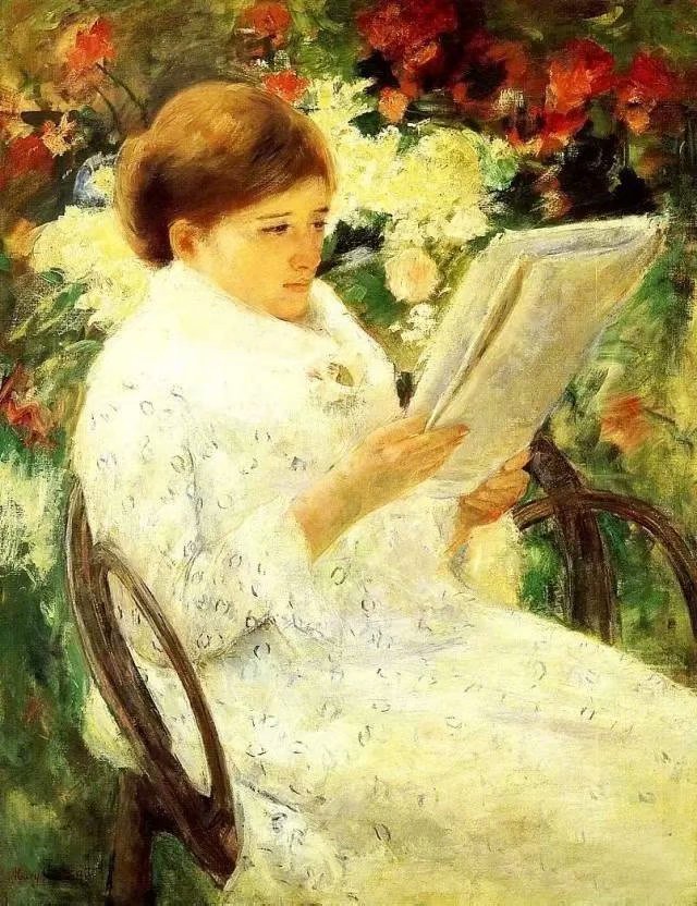 世界名画中读书的女人 | 1.