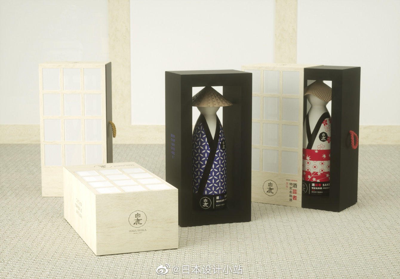 日本创意清酒包装设计