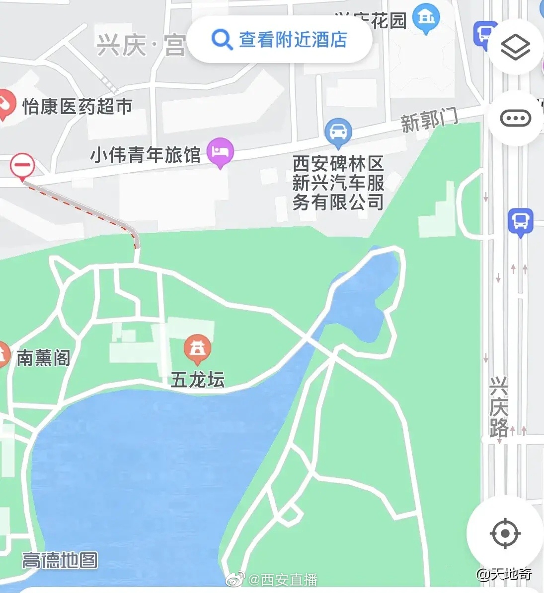 兴庆公园又增面积了……|西安_新浪新闻