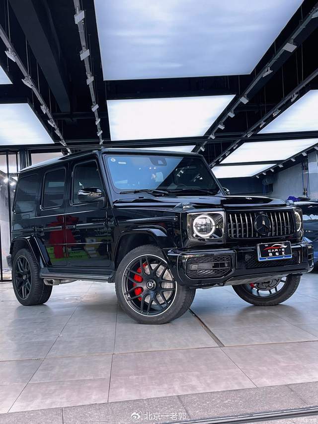 大g上门改装宁波站奔驰g500升级暗夜特别版g63