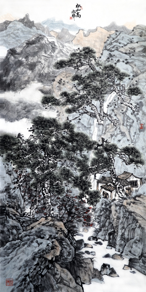 年度主推:著名画家程晔作品赏析|程晔|中国画|山水画_新浪新闻