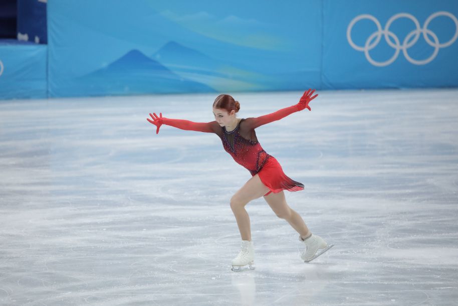 花样滑冰女子单人滑短节目,亚历山德拉·特鲁索娃参赛|亚历山德拉特鲁
