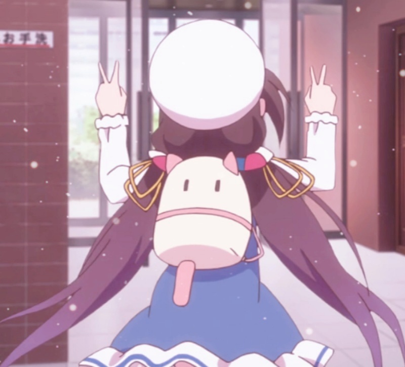 自截:雏鹤爱小天使