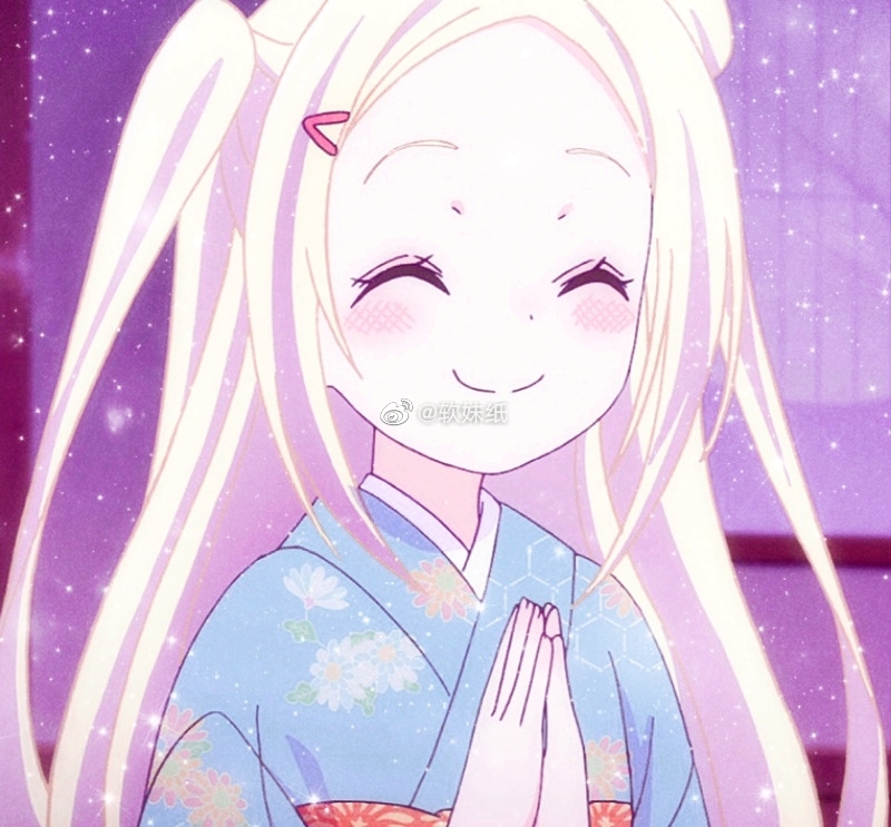 自截动漫头像《花舞少女》萌萌哒哈娜‧n‧芳婷史坦✨