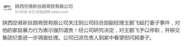 当孩子面家暴妻子，陕西男高管被停职调查休闲区蓝鸢梦想 - Www.slyday.coM