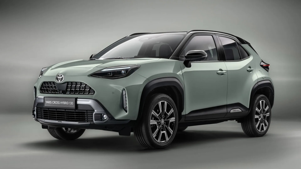 rav4荣放的小弟2024款丰田yariscross官图海外发布
