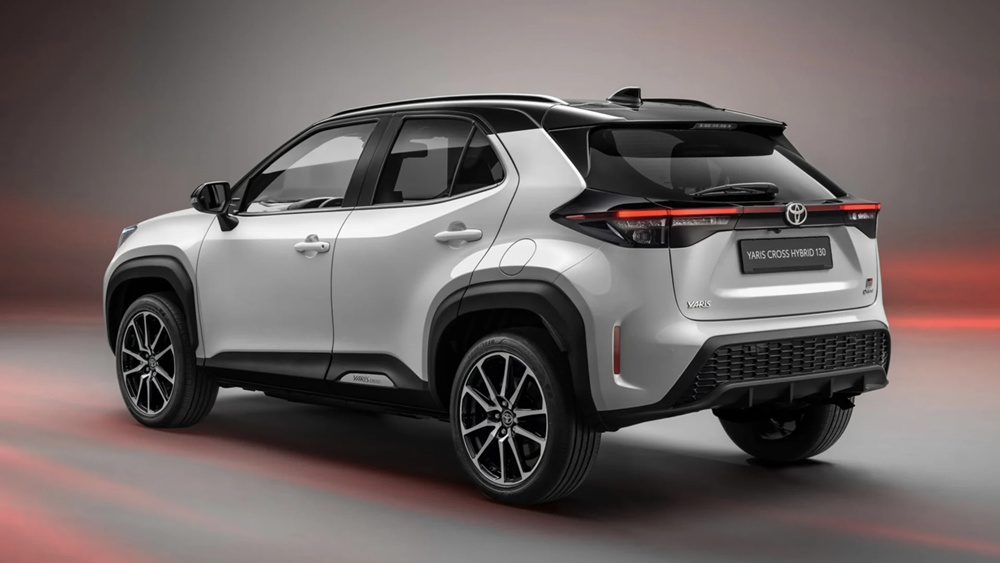 rav4荣放的小弟2024款丰田yariscross官图海外发布