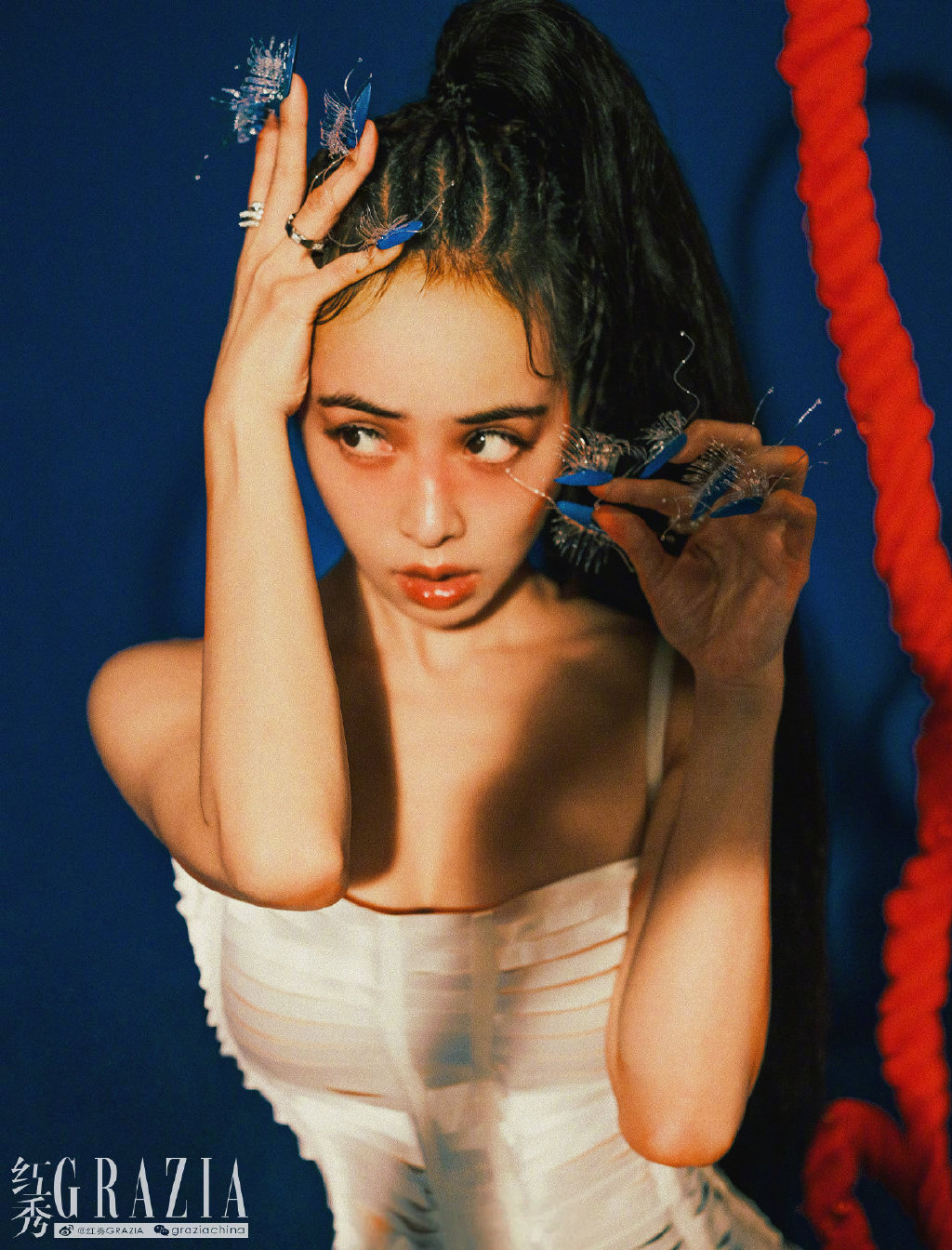 蔡依林红秀grazia 第501期封面大片,ugly beauty的调调……_高清图集