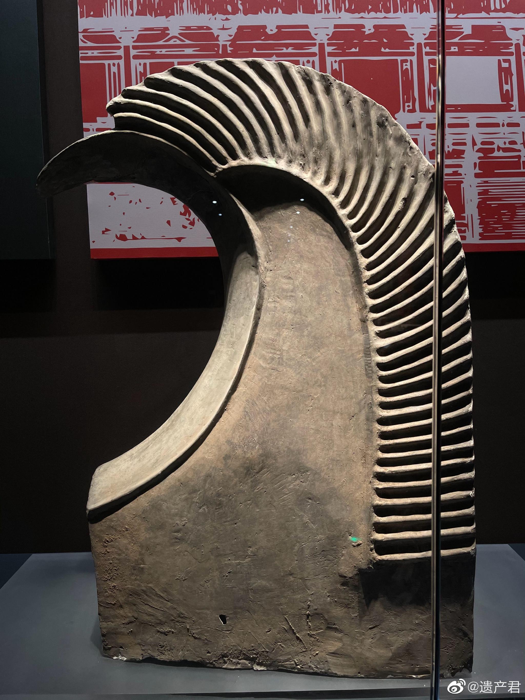 博物馆的新展挺好的,这一批唐代建筑构件相当精彩,尤其是两件唐代鸱尾