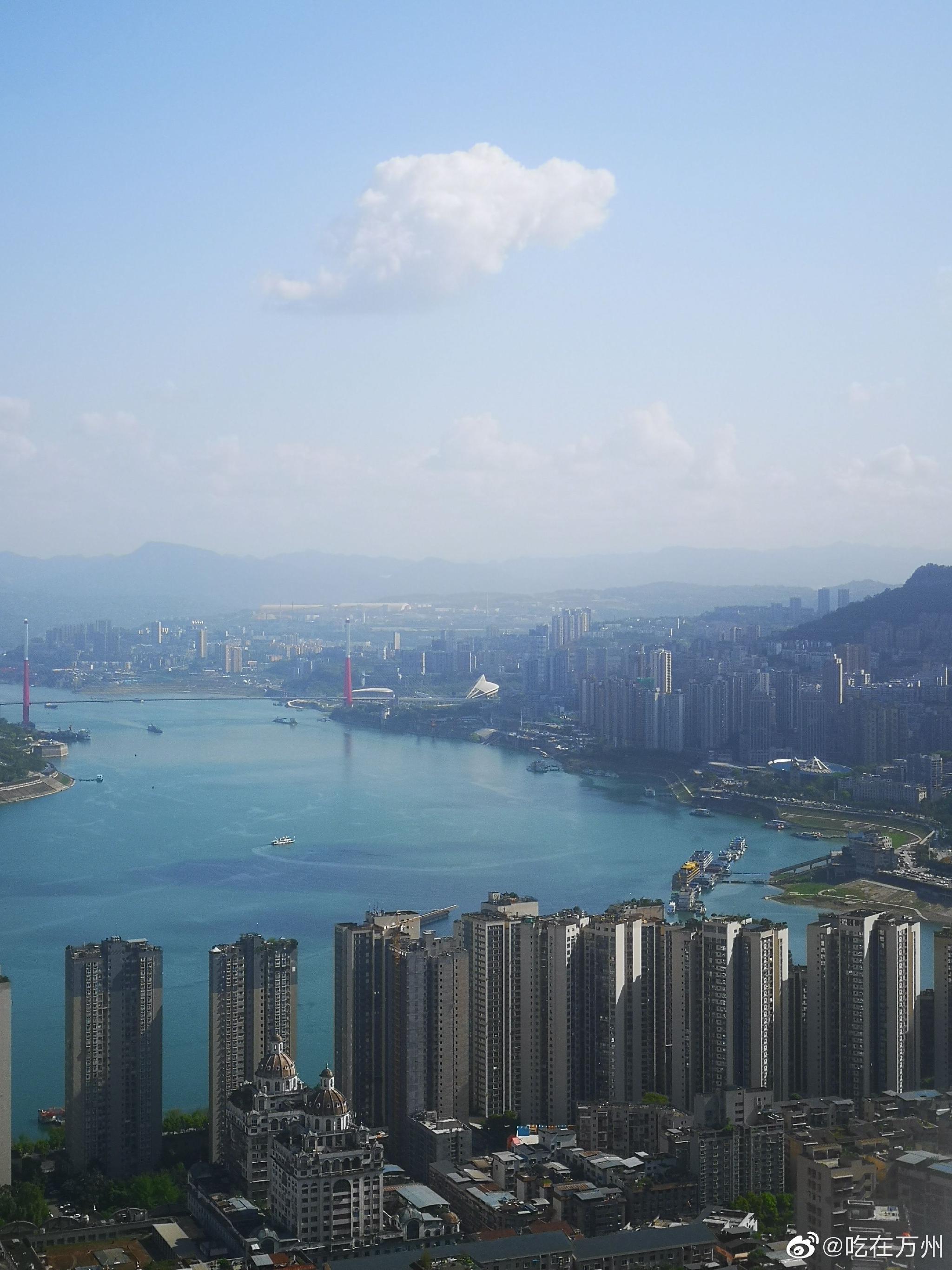 万州都历山上看城市全景,城市之美尽显无遗!_高清图集_新浪网