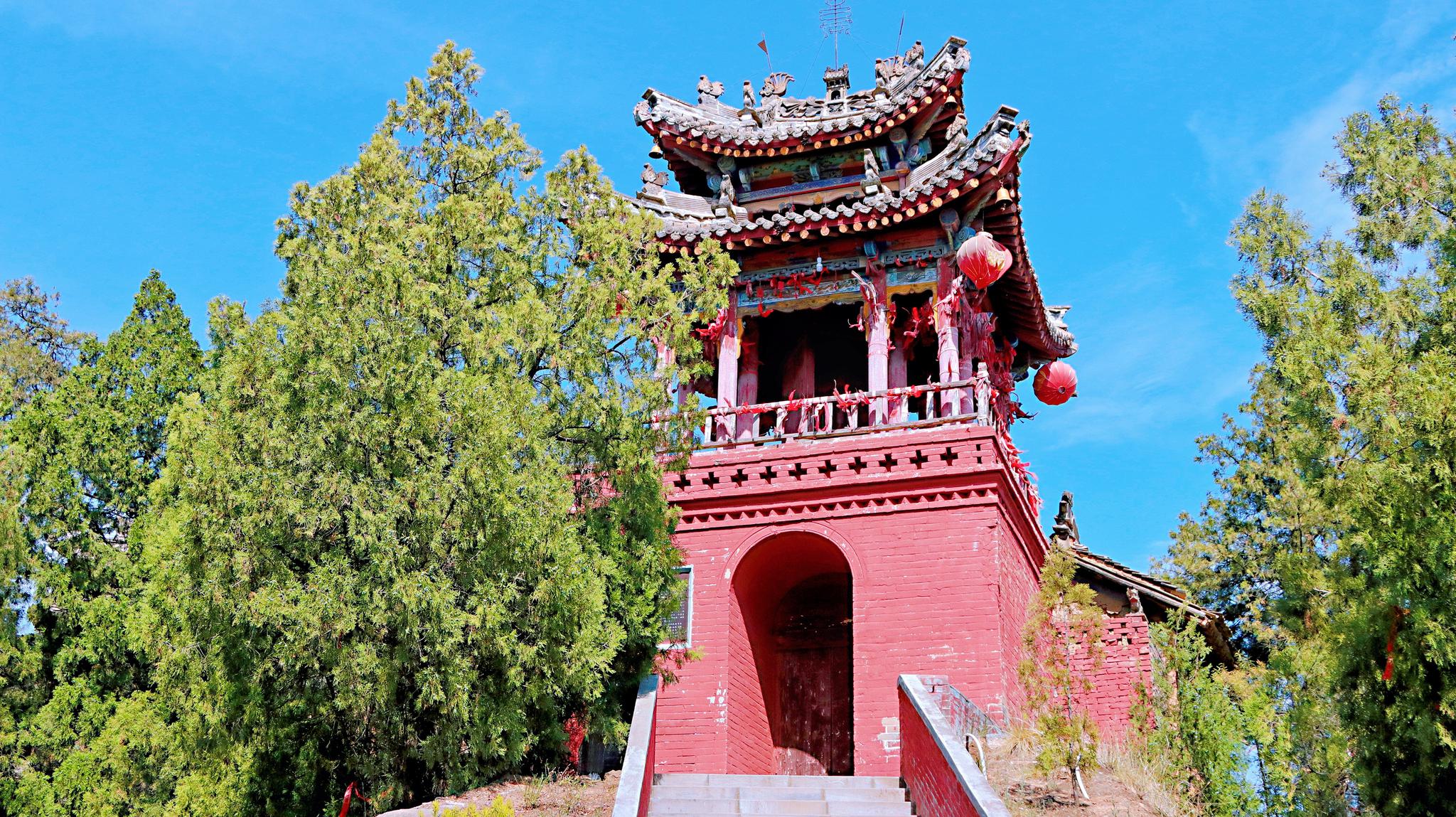 合阳福山景区,位于洽川风景名胜区的入口区域