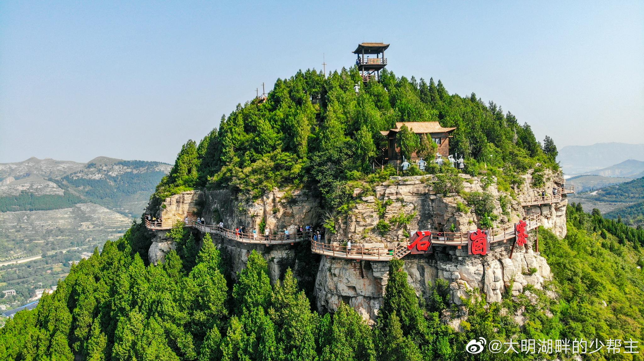 石崮山共赏明,月下夜游鹿鸣谷……_高清图集_新浪网