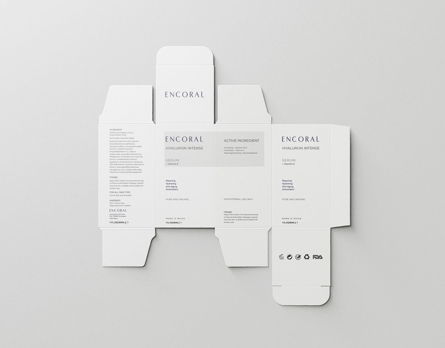 包装盒展开图设计参考