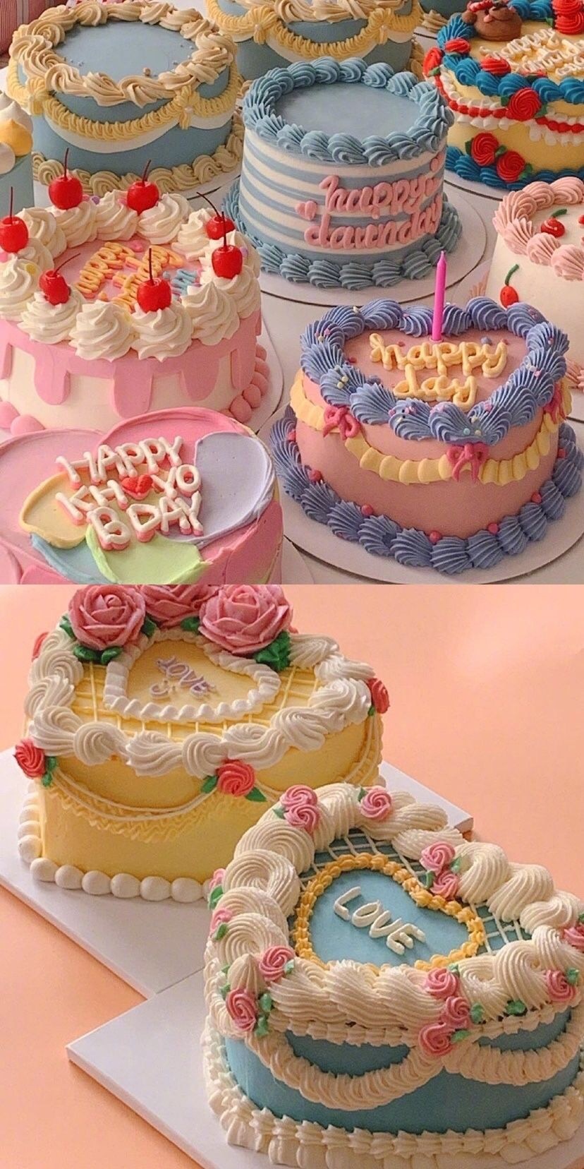 ins风生日蛋糕合集.