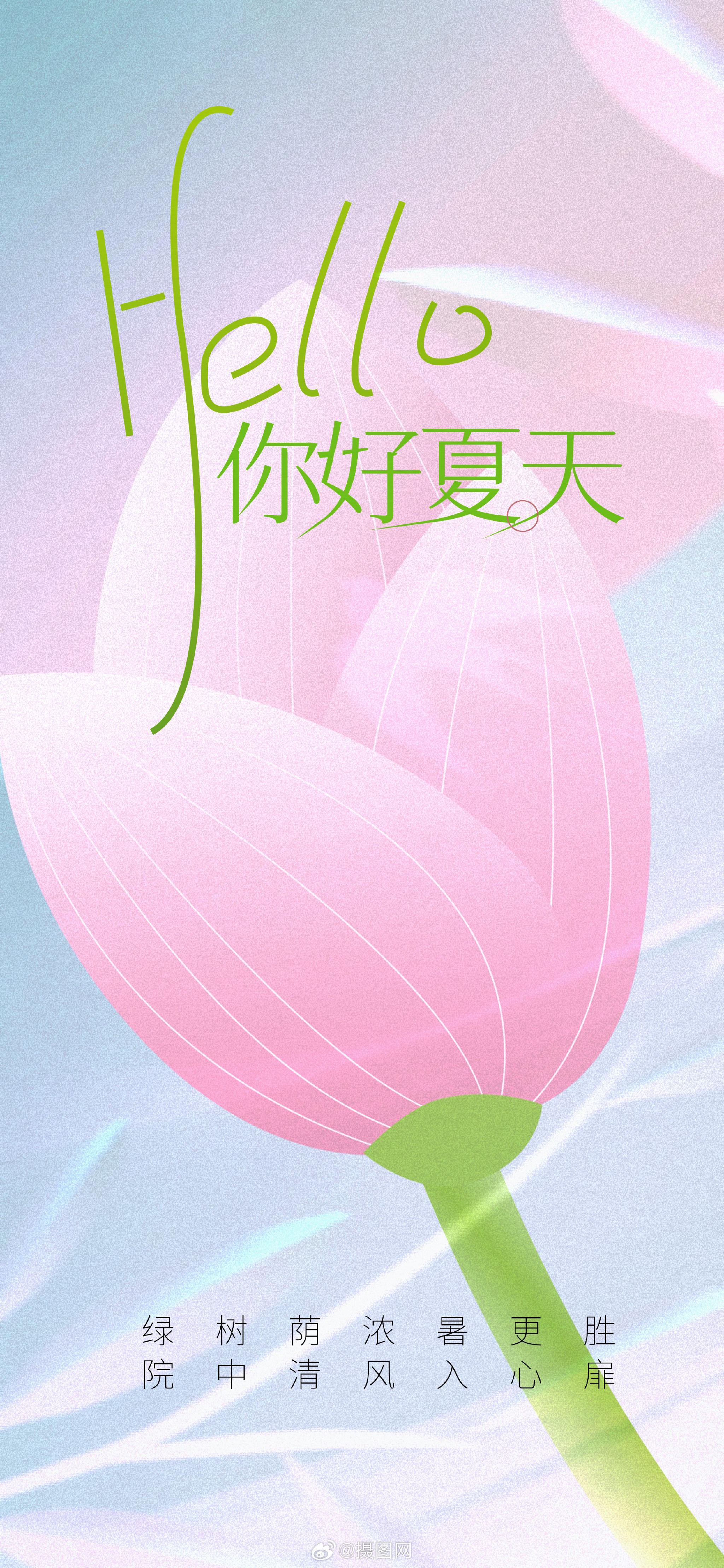 清新设计 | 六月夏天海报模板|海报|模板|素材_新浪新闻