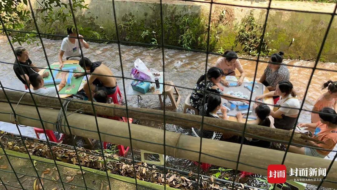 成都河道里游客水中打麻将?政府工作人员:已全劝撤休闲区蓝鸢梦想 - Www.slyday.coM 成都河道里游客水中打麻将?政府工作人员:已全劝撤休闲区蓝鸢梦想 - Www.slyday.coM